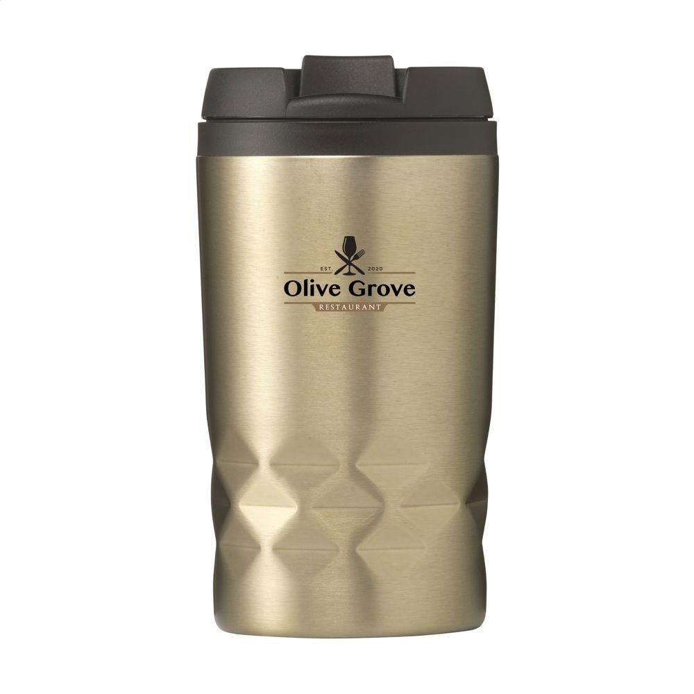 Graphic Mini Mug RCS Recycled Steel 250 ml Thermobecher