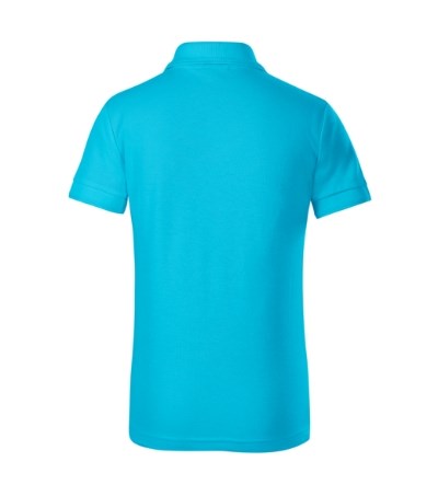 Polohemd Kinder Pique Polo Free türkisblau