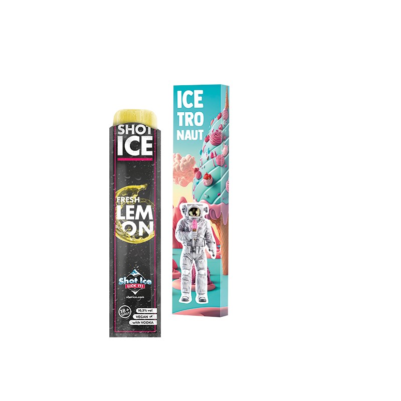 Long Box, Shot Ice - Fresh Lemon 10,5% vol