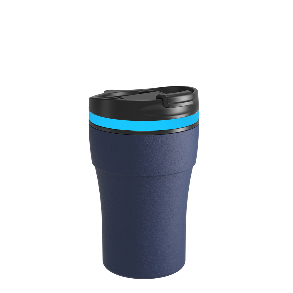 Thermobecher RETUMBLER-BAYAMO CORPORATE - cyan, marineblau, schwarz