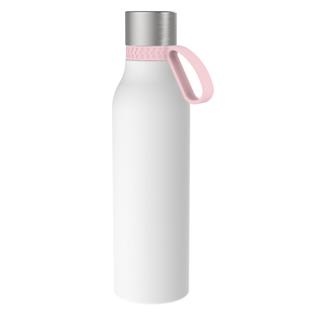Thermotrinkflasche RETUMBLER-myNIZZA II 600 CERAMIC - hellmagenta, rose, schwarz, silber, weiß