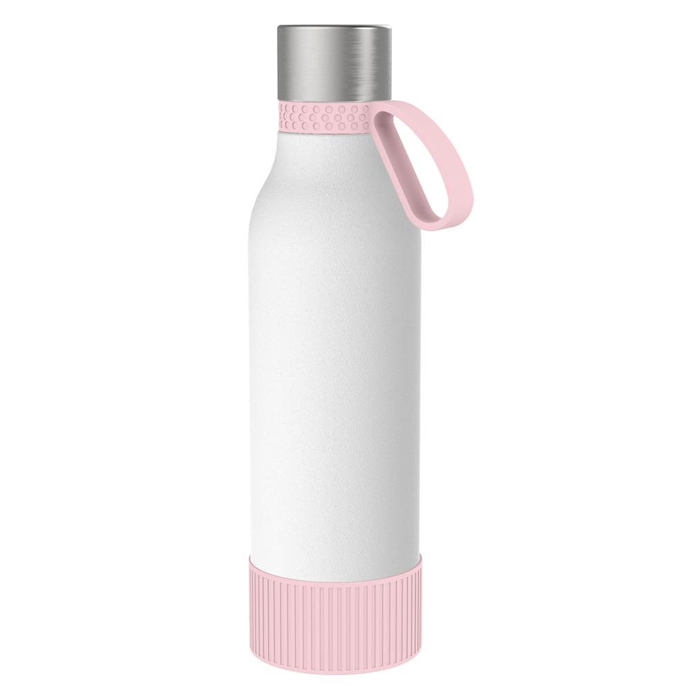 Thermotrinkflasche RETUMBLER-myNIZZA II 600 CERAMIC - hellmagenta, rose, schwarz, silber, weiß