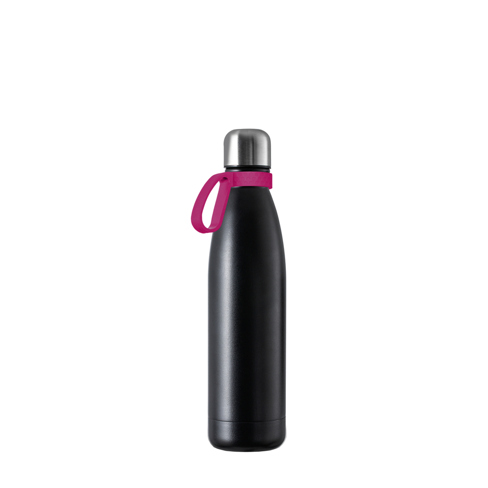 Thermotrinkflasche RETUMBLER-NIZZA - schwarz, silber, magenta