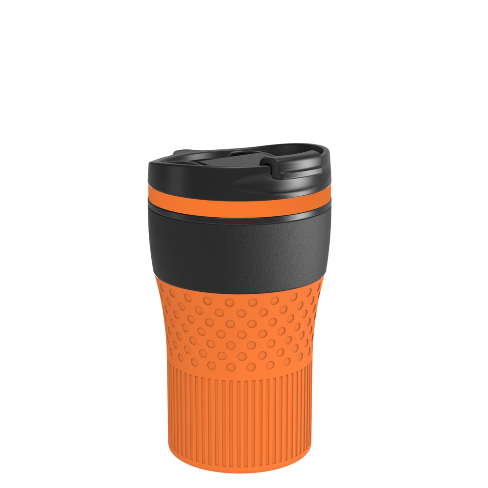 Thermobecher RETUMBLER-BAYAMO CORPORATE - schwarz, orange