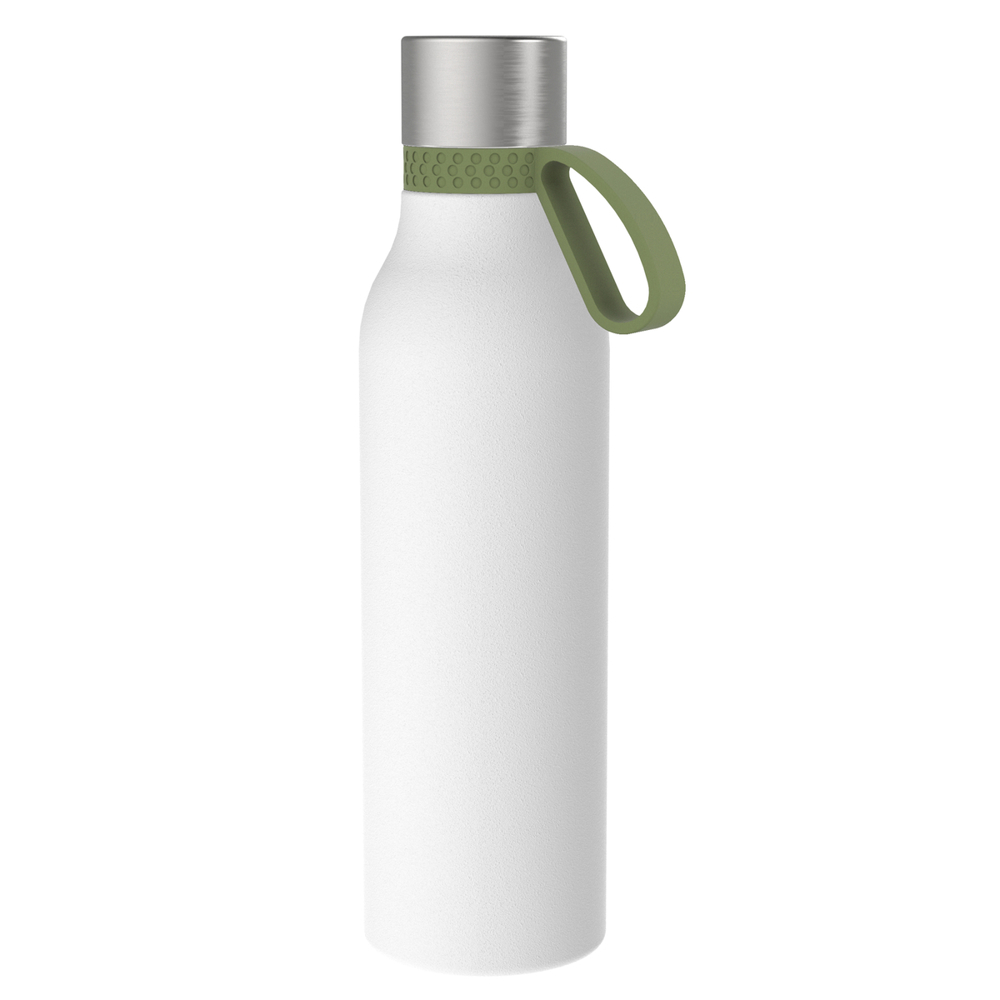 Thermotrinkflasche RETUMBLER-myNIZZA II 600 CERAMIC - olivgrün, schwarz, silber, weiß
