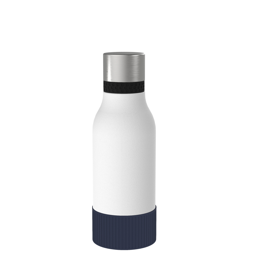Thermotrinkflasche RETUMBLER-myNIZZA II 420 CERAMIC - schwarz, silber, weiß, marineblau