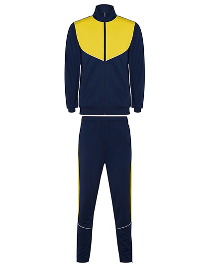 Roly Sport - Evans Tracksuit - Navy Blue 55, Yellow 03