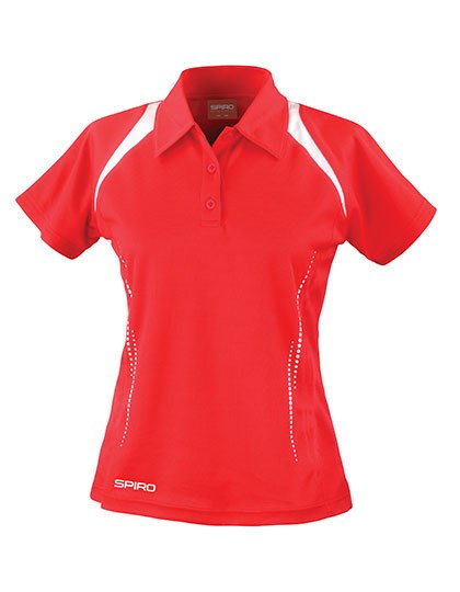 Spiro - Women´s Team Spirit Polo - Red, White