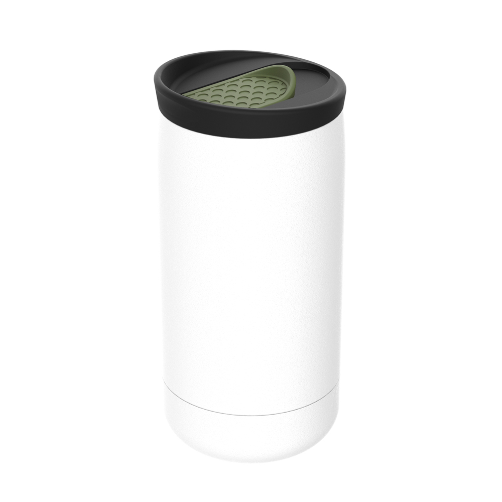 Thermobecher RETUMBLER-myNIZZA - schwarz, weiß, dunkelgrün