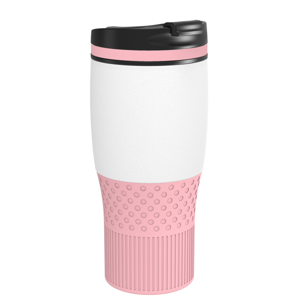 Thermobecher RETUMBLER-myBAYAMO GRANDE II - hellmagenta, rose, weiß
