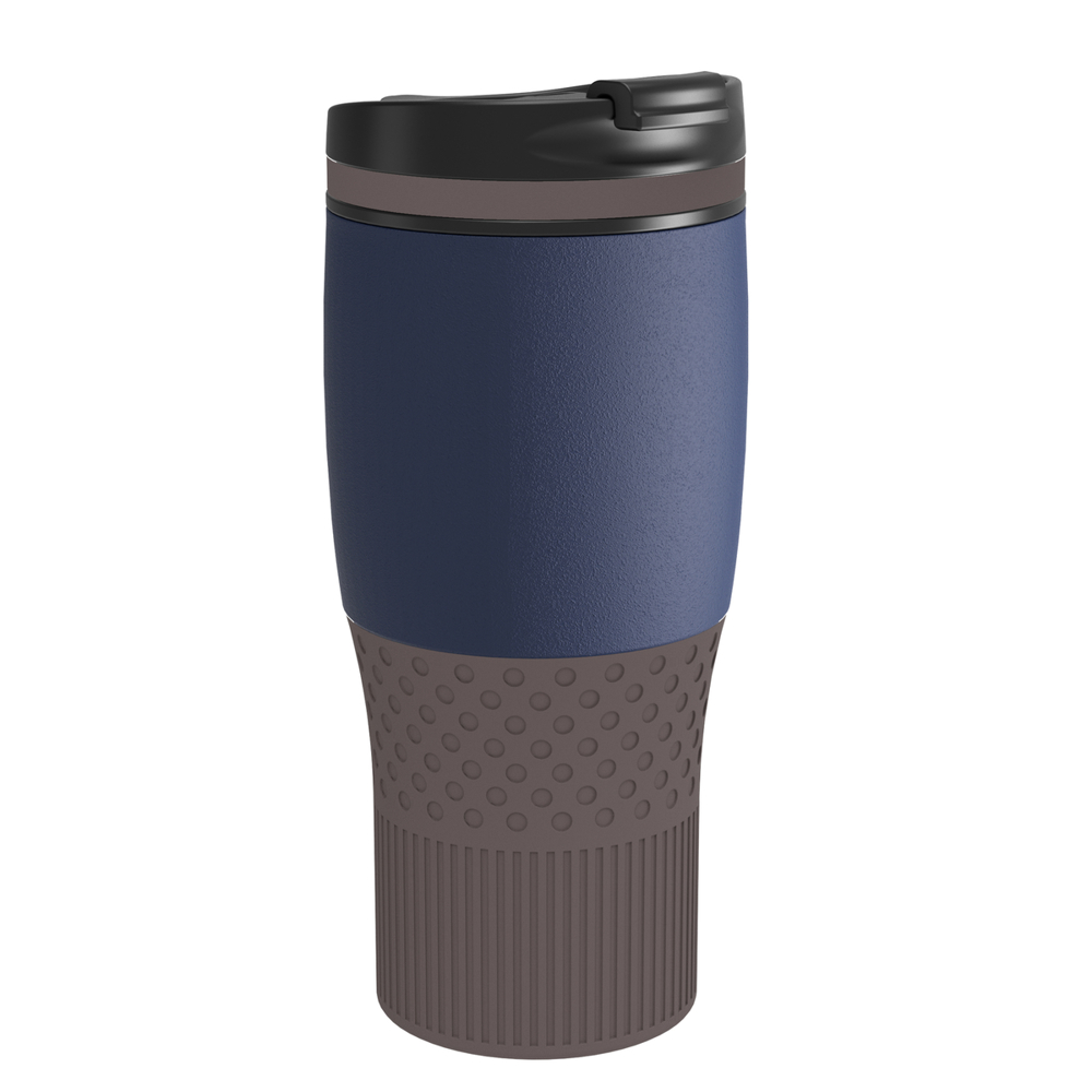 Thermobecher RETUMBLER-myBAYAMO GRANDE II - braun, marineblau