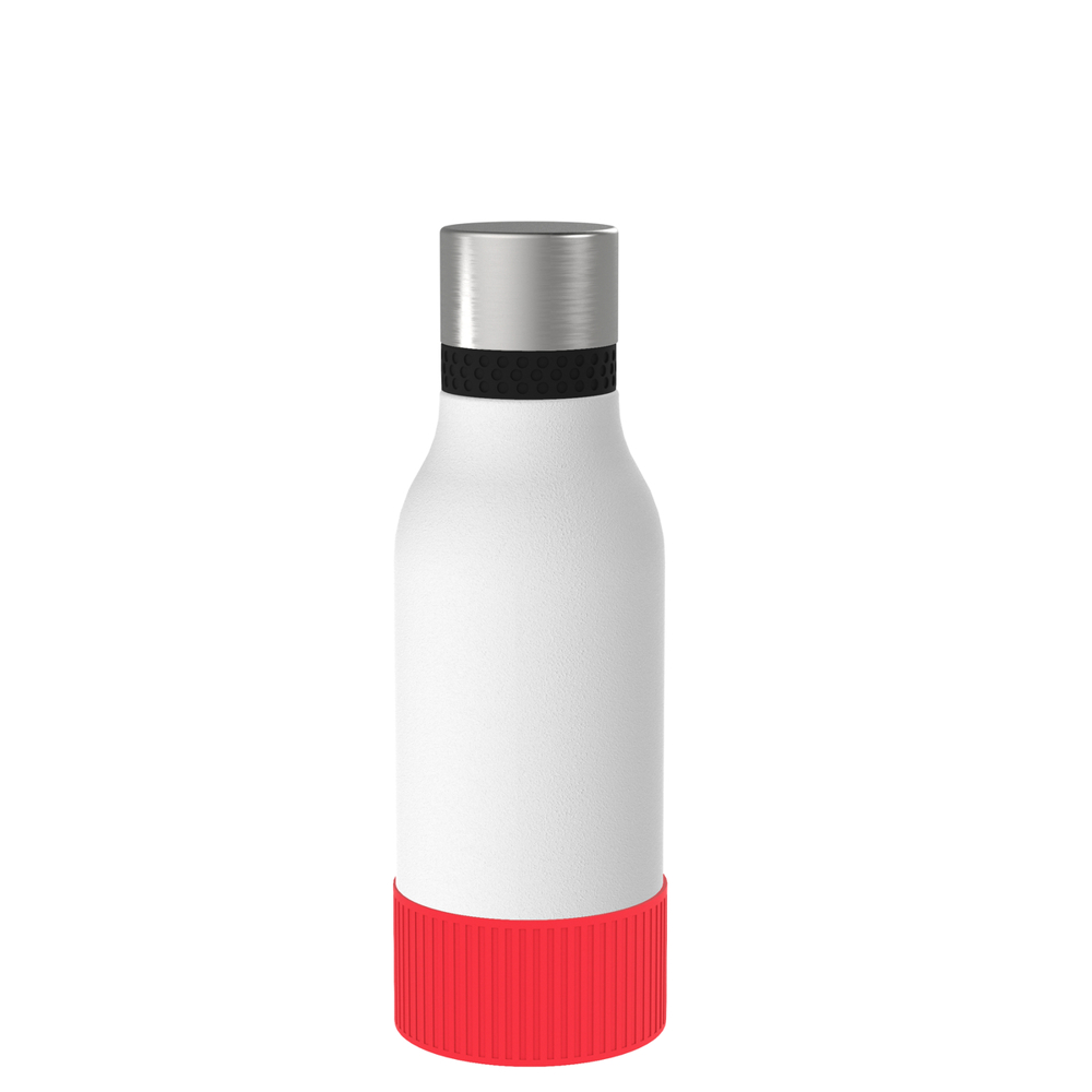 Thermotrinkflasche RETUMBLER-myNIZZA II 420 CERAMIC - rot, schwarz, silber, weiß