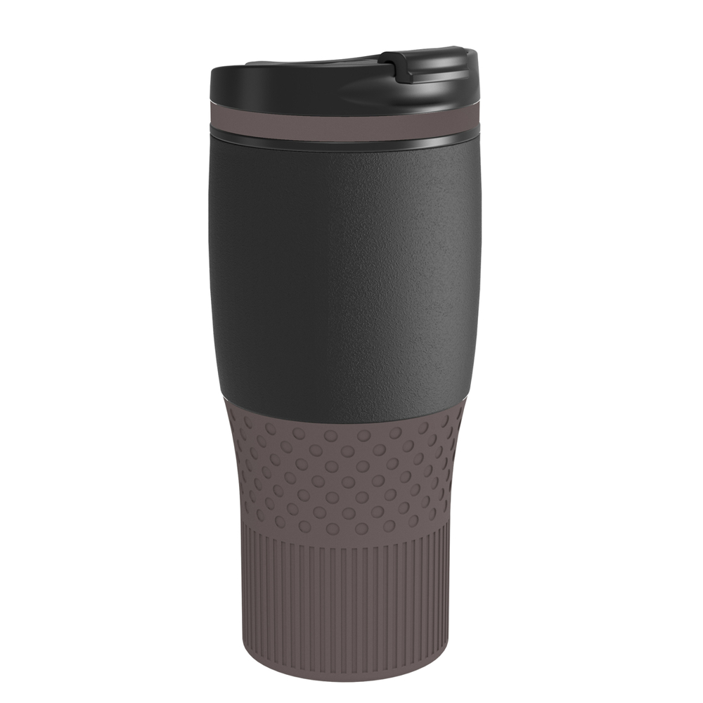 Thermobecher RETUMBLER-myBAYAMO GRANDE II - braun, schwarz