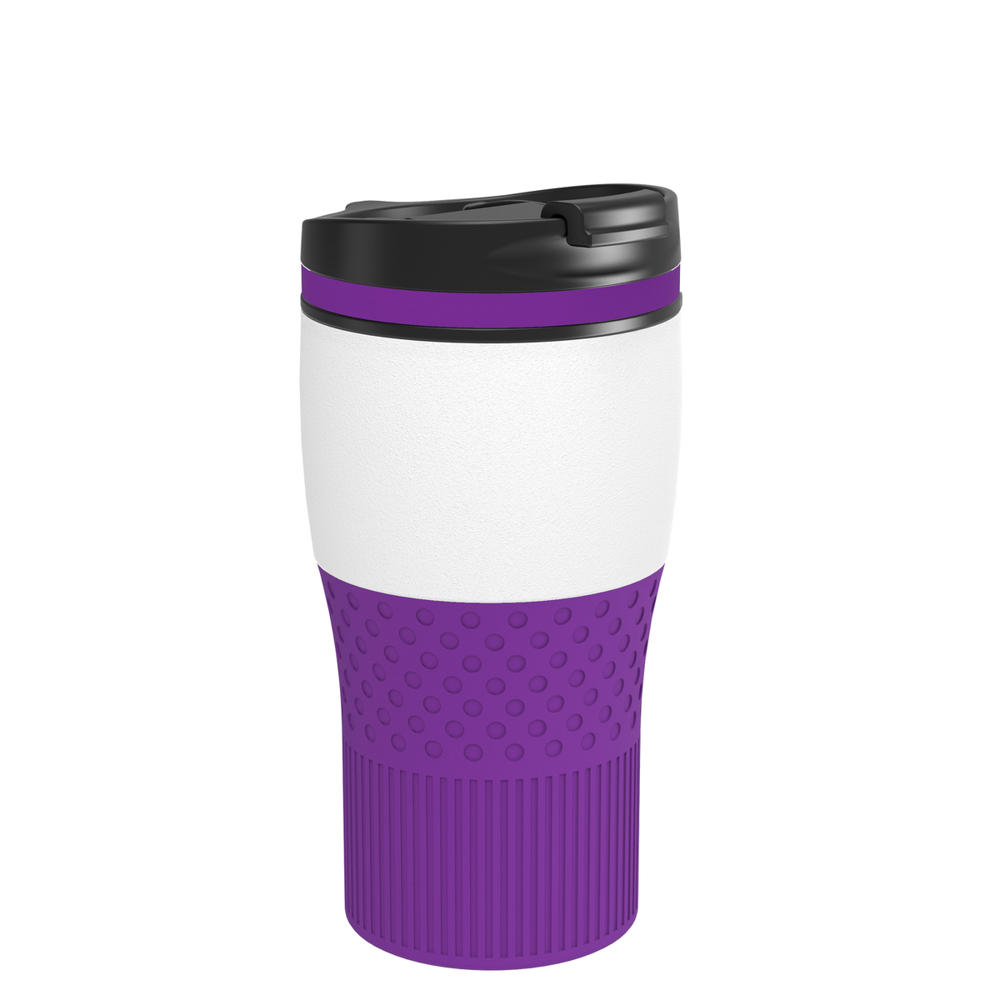 Thermobecher RETUMBLER-BAYAMO MEZZO CORPORATE - lila, weiß