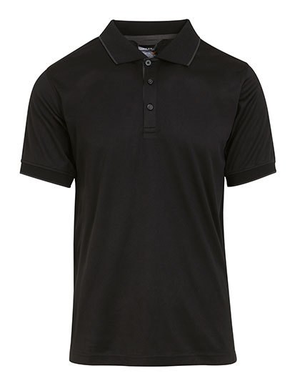 Regatta Professional - Navigate Short Sleeve Polo - Black, Seal Grey