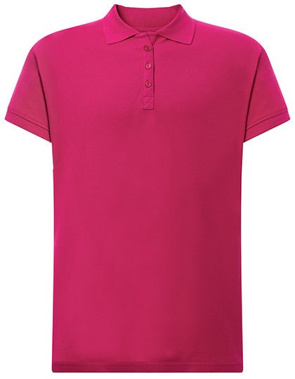 JHK - Ladies´ Curves Polo - fuchsia