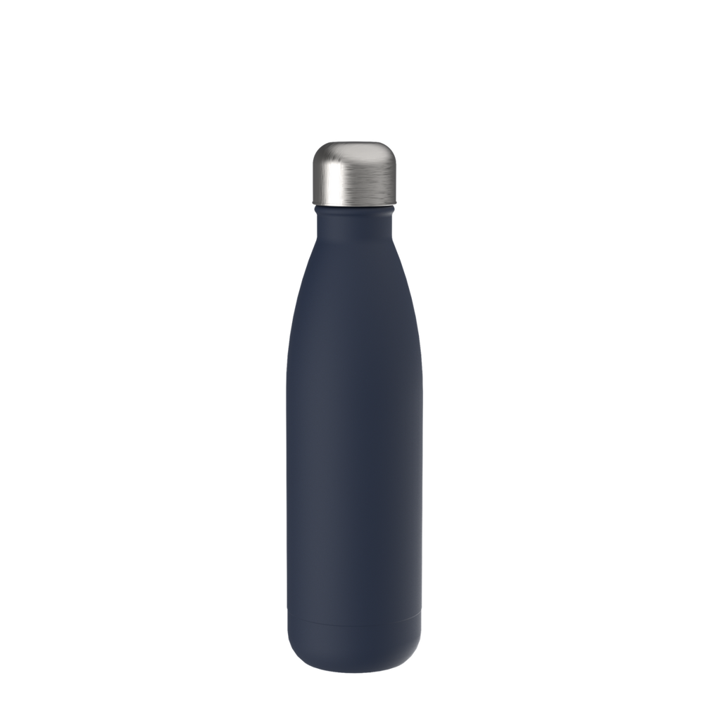 Thermotrinkflasche RETUMBLER-NIZZA - marineblau, silber