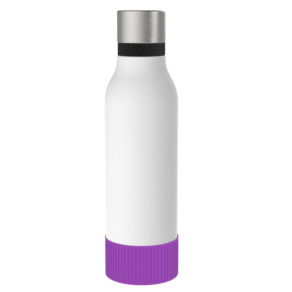 Thermotrinkflasche RETUMBLER-myNIZZA II 600 CERAMIC - lila, schwarz, silber, weiß