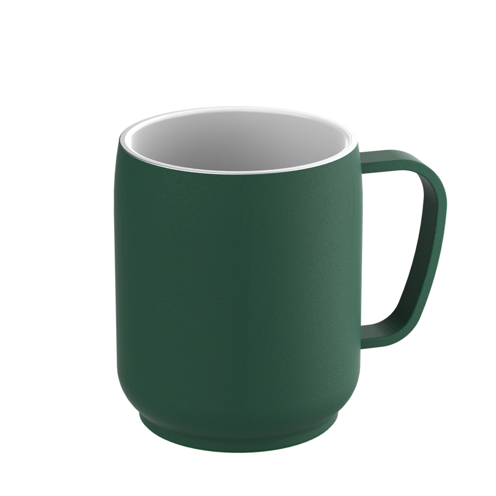 Thermobecher RETUMBLER-myNIZZA CERAMIC - grün, weiß