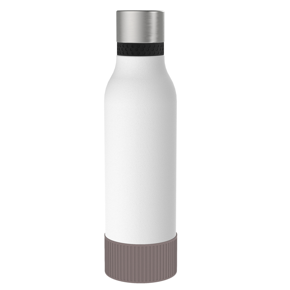 Thermotrinkflasche RETUMBLER-myNIZZA II 600 CERAMIC - braun, schwarz, silber, weiß