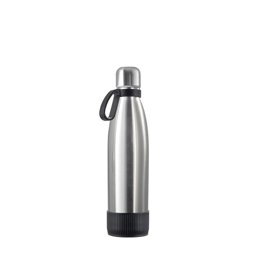 Thermotrinkflasche RETUMBLER-NIZZA - silber, schwarz